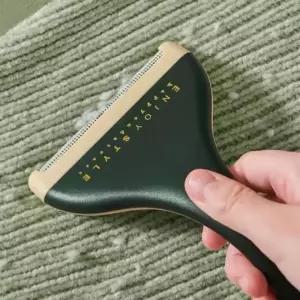 보풀 제거기 양면 수동 간편 깔끔 섬유 관리 휴대용