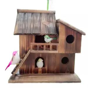 야외 새집 둥지 새장 나무새집 앵무새집 풍운제회 꾸미기