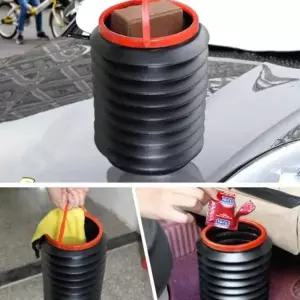 ( )차량용 미니휴지통 정리함 수납함 자동차쓰레기통