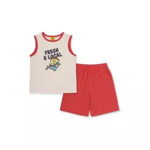 탑텐키즈 공용) 카카오 쿨에어 코튼 민소매 셋업_MKF2IP3801