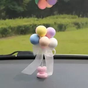 ( )차량내부인테리어 자동차실내꾸미기 차량용 대시보드 인테리어 풍선 장식 소품 DD-13258