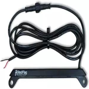 레드 플래그 로보틱스 유니버설 번호판 조명 12V 100mA(방수 커넥터 포함) 및 86인치 리드