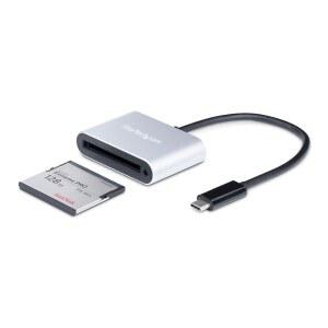 StarTech.com CFast 카드 리더 - USB C 메모리카드 카드에서 USB-C로 휴대용 2.0 리더/라이터 (CFASTRWU3C)