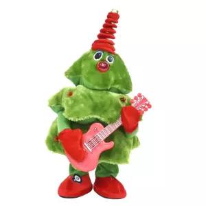 기타치는 트리 크리스마스장식인형 눈사람 인테리어 밴드 춤추는