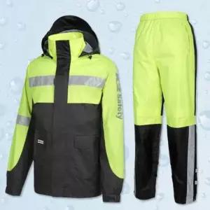 K2 세이프티 우의 우비 비옷 작업복 방수복 투피스 남자우비 판초우의
