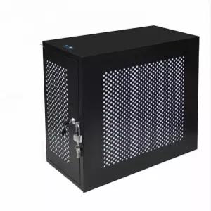 컴퓨터 본체보관함 잠금함 수납장 프레임 선반 거치대 도난 본체 보호