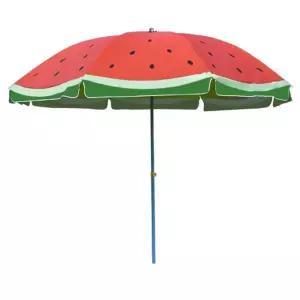 파라솔 수박그림 야외 비치 수영장 베란다 레드 편의점