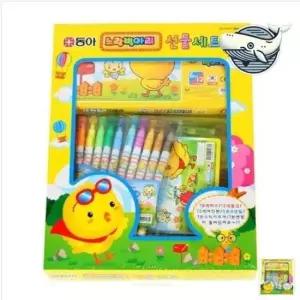 [문구/오피스] 초등학생 노랑병아리 미술용품 색칠세트