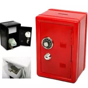 [문구/오피스] 열쇠 철재 가정용 비밀 저금통 금고 캐비넷모양 소형