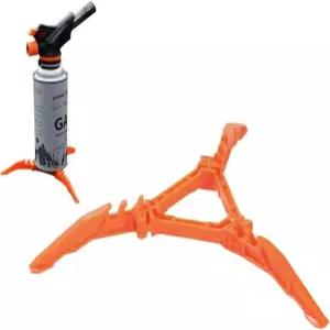 연료 캔 스태빌라이저 용기 스탠드 탱크 브래킷 스토브 표준 병 선반 삼각대 접이식 야외 하이킹 캠핑용