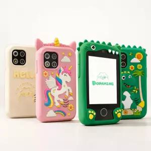 도파밍 키즈폰 카메라 셀카 토이 유아 어린이 아기 토이 장난감 터치폰