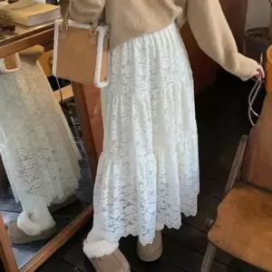 셔링원피스 플라워 롱 원피스 허리밴딩 기모 캉캉 플레어 스커트