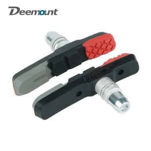 MTB 선형 풀 V 클램프 제동용 견고한 하드 마모 고무 블록 금속 림 습식 건식 조건용 70mm V-브레이크 패드