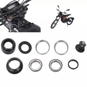 서론 라이트 비 X 모터사이클의 헤드셋 포크 베어링 자전거 헤드 튜브 키트 스페이서 교체용 테이퍼 롤러