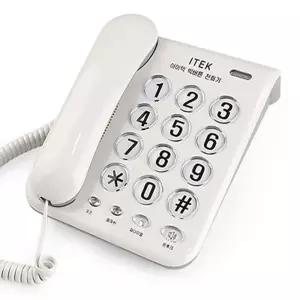 200WH 빅버튼 유선전화기 화이트 효도