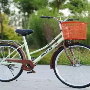 일본스타일 자전거 여성용 출근 통근 엄마 아줌마 클래식 레트로 미니벨로