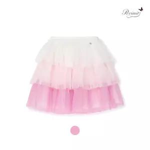 캉캉 샤배색 스커트 여아 샤레이스 스커트 P2422S601CA