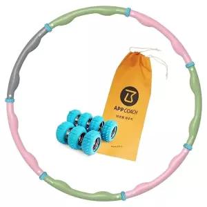 [비핏]훌라후프 뱃살 다이어트 지압 가정용 실내 아이언훌라후프(어드벤서)