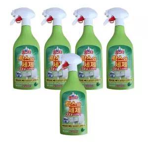 홈스타 락스와세제 3X 폼스프레이 후레쉬 500ml x 5개