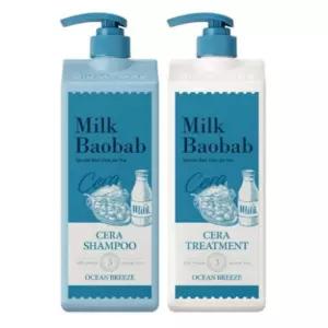 밀크바오밥 세라 퍼퓸 샴푸 + 트리트먼트 오션브리즈 BNS