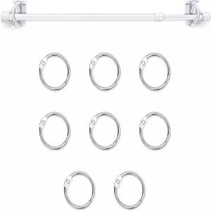 조절 가능한 플립 캘린더 홀더 세트 16-28인치 차트 막대 날짜 카드 교실 화이트보드 장식용