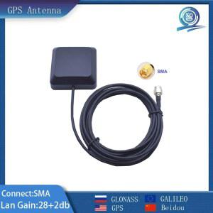 GPS수신기 GNSS 안테나 GPS L5 L2 이득 NEOM8N GLONASS SMA 커넥터 28DBI 외부 L1 LNA BDS 대역 GALILEO