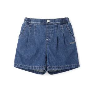 주름 데님 팬츠 키즈 청반바지 P2421Q228CA