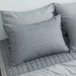 해피니 솔트 소프트마이크로 간절기 베개커버 50x70cm (그레이) (베개솜 별매)