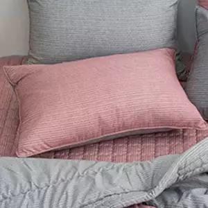 해피니 솔트 소프트마이크로 간절기 베개커버 50x70cm (레드) (베개솜 별매)