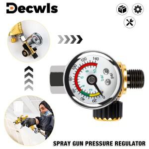 무선 압력 조절기, 스프레이 건 밸브 1/4 NPT 공기 압축기 감소 가정용 도구 액세서리,