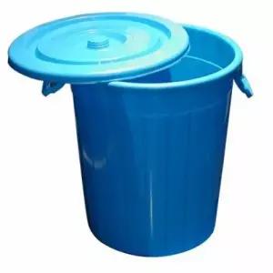 ( )대형 만능용기 파란 통 물통 75리터 플라스틱 업소용