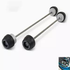 CFMOTO 675SR 675SS용 ALmart 모터사이클 앞뒤 포크 액슬 슬라이더 휠 프로텍터 충돌 가드 장착