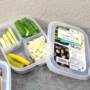 밀폐 반찬통 4구 전자렌지용기 플라스틱용기 나카야