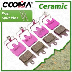 세라믹 자전거 디스크 브레이크 패드 HOPE Tech X2 V2 켈리퍼 엘리트 클래스용 4 쌍