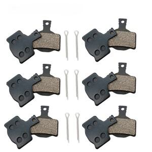 세미 메탈릭 자전거 유압 디스크 브레이크 패드 Magura MT2 켈리퍼 내마모성 8 쌍 10/20