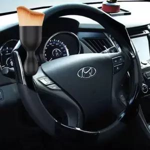 자동차 핸들 커버 D컷 우레탄 그립 차량 운전대 커버 다용도 먼지