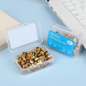 50 Pcs 자전거 브레이크 올리브/임플란트 시마노 BH90 SRAM Magura Tektro 사이클 유압 커넥터 교체 부품