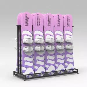 거치대 스노우보드 보관 스케이트 랙 선반 관리 스탠드 정리 수납