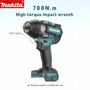 Makita DTW700 18V 브러시리스 전기 렌치 무선 드릴 스크루드라이버  대형 토크 공구