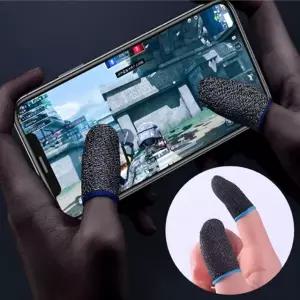 게이밍 손가락 장갑 골무 2p 핑거 터치 스마트폰 휴대폰 게임 패드 고감도 엄지