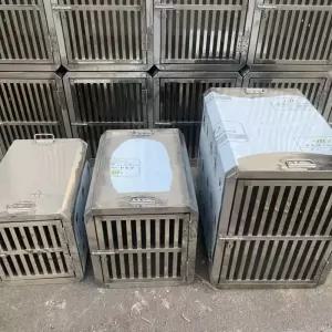 중형견 켄넬 스테인레스 기내용 사육장 강아지 울타리 반려동물 스틸