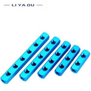 PT 나사 다용도 공압 매니폴드 스플리터 빠른 커넥터 다중 포트 효율적인 공기 분배