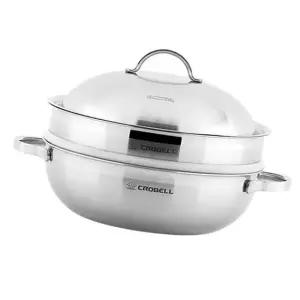 스텐레스찜기 스텐레스 IH 통3중 찜기 28cm 1P 파티웍 찜솥 냄비 인덕션찜기