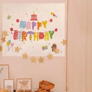 대형 패브릭 포스터 가랜드