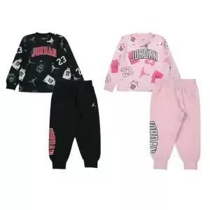 키즈 N253ST881P 조던그래픽저지세트블랙핑크 199428