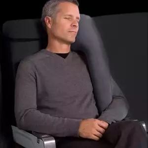 여행용 기내용 낮잠 롱 차량용 벨벳 쿠션 목베개 용목 에어목 휴대 얼굴 메모리폼목