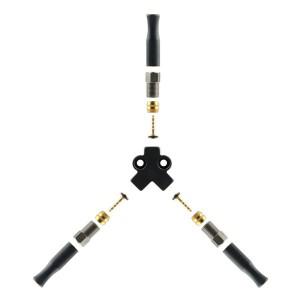 1개 자전거 유압 브레이크 스플리터 1-투-2 어댑터 DOT 시스템용 자전거/오토바이 교체 부품