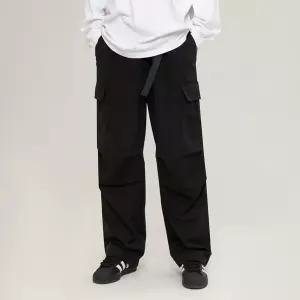 팬츠 바지 캐주얼 배기 루즈핏 주름 카고 남성패션 하이웨스트 긴 남여공용 봄가을 DL3