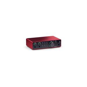 녹음 작곡 스트리밍 팟캐스트를 위한 Focusrite Scarlett 2i2 4세대 USB 오디오 인터페이스 u2014 고충실도 스튜디오 품질 녹음에 필요한 모든 소프트웨어