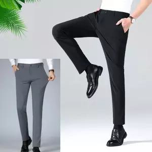 남자 여름슬랙스 9부 정장바지 초박초경량 스판슬랙스 (HSJ-WDF4166)